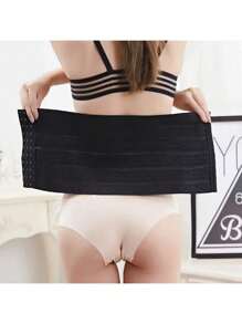 1pc Waist Trainer Tummy Wrap, Front Buckle Tummy Control Slim GirdleBelt Cincher, Women's Underwear & Shapewear