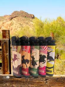 Encendedor con diseño 50 piezas - Multicolor - Ver 3