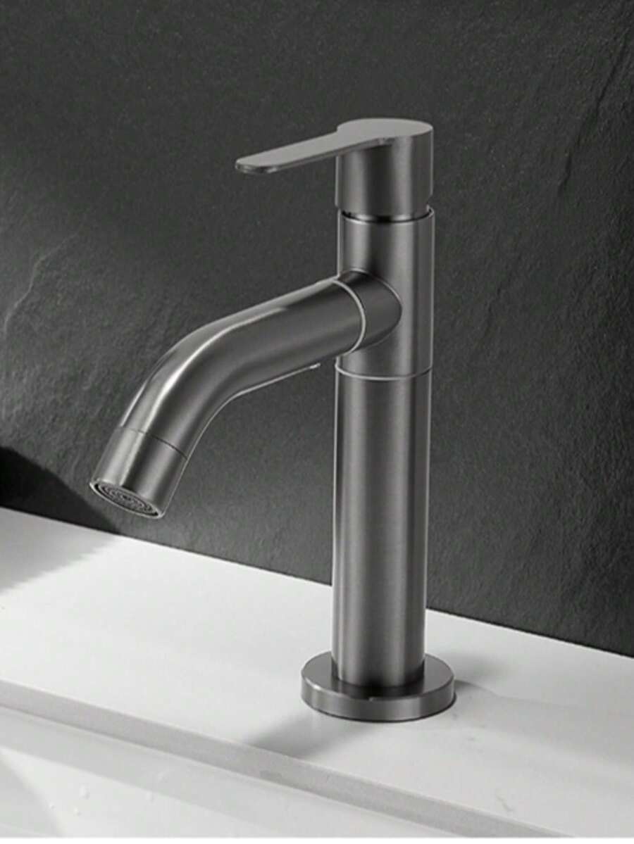 RV Bathroom Sink Faucet - Modern Minimalist Style - Single Hole Installation - Single Handle Operation - Kitchen & Bathroom Universal - Multicolor - View 1