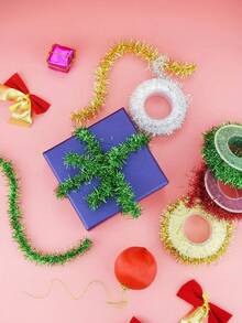 1 rouleau de 300 cm/118,11 pouces de rubans décoratifs colorés en nœud papillon DIY. Bandes à carreaux noirs et blancs convenant pour les décorations de Thanksgiving, Noël, boîtes-cadeaux, couronnes, décorations de porte, décoration d'intérieur et décoration de Noël pour la maison pendant l'hiver.