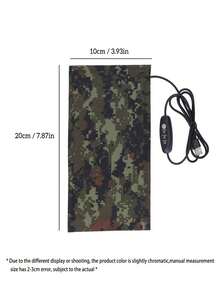 爬虫加热垫USB加热片3档碳纤维宠物加热垫蜥蜴乌龟小动物腰部冬季保暖垫 - 彩色 - 查看 3