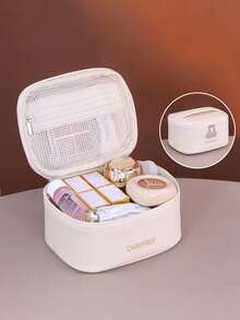 Fashion Women's Multifunctional Cosmetic Bag, Large Capacity Travel Toiletry Bag, Portable Reinforced Handle, Premium Zippered Makeup Organizer Bag, Room Decor, Bags, Makeup Bag, Travel, Make Up Bag, Travel Essentials, Organizer, Storage, Travel Essential, Makeup Organizer, Makeup Bag, Toiletry Bag, Desk Organiser, Cosmetic Bag, Makeup Bag Make Up Pouch, Make Up Bags, Makeup Bag, Travel, Makeup Pouch, Bag, Make Up Pouch, Travel Essentials, Makeup Bags, Travel Essential, Small Makeup Bag,Makeup Pouch,Cosmetic Bag,Travel Essential,Large Capacity,Large Makeup Bag