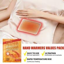 2pcs/4pcs/6pcs/20pcs/40pcs Don't Let The Cold Stop Your Outdoor Fun! These Outdoor Hand Warmers Are A Must - Have For Any Adventure. Available In Packs Of 4, 10, Or 20, They Provide Instant, Long - Lasting Warmth. Air - Activated, Simply Expose Them To Air And Feel The Heat Within Minutes.