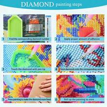 5D DIY Diamond Painting Kit, Egyptian Queen And Black Cat, DIY Handmade Decorative Craft,Ideal For Living Room, Office Or Corridor