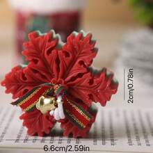 1pc Christmas Gradient Snowflakes Scented Candles Winter Creative Scent Soft Hands-Festive Gifts Home Ornaments Home Decor Christmas Decorations Room Decor, Christmas Gifts