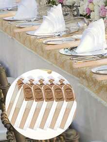 1/3/15/30pcs/Set, Pink Wood Folding Fan With Gift Bag Thank You Card Set, Thank You Cards, Bridal Bamboo Handheld Folding Fan, Single Party Wedding Bride Shower Decorations, Bridesmaid Bamboo Handheld Folding Fans, Single Party Photo Props,Bridesmaids Gifts And Wedding Decorations, Perfect Wedding Gifts, Wedding Decoration, Very Suitable For Parties And Events, Perfect Summer Accessories, Women's Folding Fan