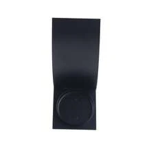 Candele da parete per decorazioni murali, candele metalliche nere da parete per stanze, corridoi, ingressi, decorazioni per bagni - nero - Visualizzare 11