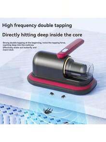 WWFW Milbenentfernungsgerät, kabelloses UV-Desinfektionsgerät für den Haushalt, Handstaubsauger, Milbenentfernungsartefakt