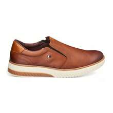 Men's Slip-On Sneakers, Elegant, Comfortable, Easy To Fit, Modern - Brown - View 5