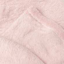 Manta Cobertor Soft Casal Microfibra Quentinha Anti Alérgica Lisa e Estampada 2,00 x 1,80mt Coberta Macia Frio Inverno - Rose - Visão 3