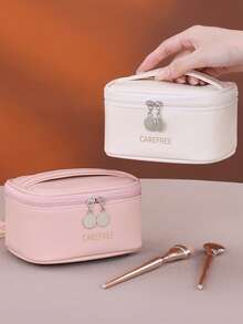 Fashion Women's Multifunctional Cosmetic Bag, Large Capacity Travel Toiletry Bag, Portable Reinforced Handle, Premium Zippered Makeup Organizer Bag, Room Decor, Bags, Makeup Bag, Travel, Make Up Bag, Travel Essentials, Organizer, Storage, Travel Essential, Makeup Organizer, Makeup Bag, Toiletry Bag, Desk Organiser, Cosmetic Bag, Makeup Bag Make Up Pouch, Make Up Bags, Makeup Bag, Travel, Makeup Pouch, Bag, Make Up Pouch, Travel Essentials, Makeup Bags, Travel Essential, Small Makeup Bag,Makeup Pouch,Cosmetic Bag,Travel Essential,Large Capacity,Large Makeup Bag