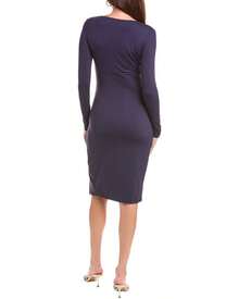 Susana Monaco Slit Front Dress - 紫色 - 查看 3