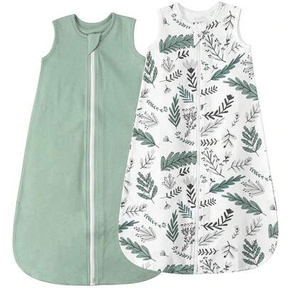 2 st babysovsäckar med stor utrymme, 0,5 tog, för spädbarn från 0–18 månader