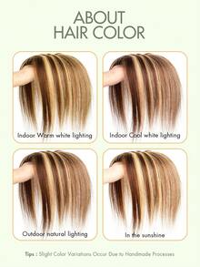 Women's Human Hair Topper Piece - Long Straight Dark Brown (16-18 Inch) Natural Look Hairpiece For Bald Spots & Thinning Hair, One-Piece Clip-On Hair Additions, Versatile Styling, Suitable For All Ethnicities, Hair Volume Enhancement