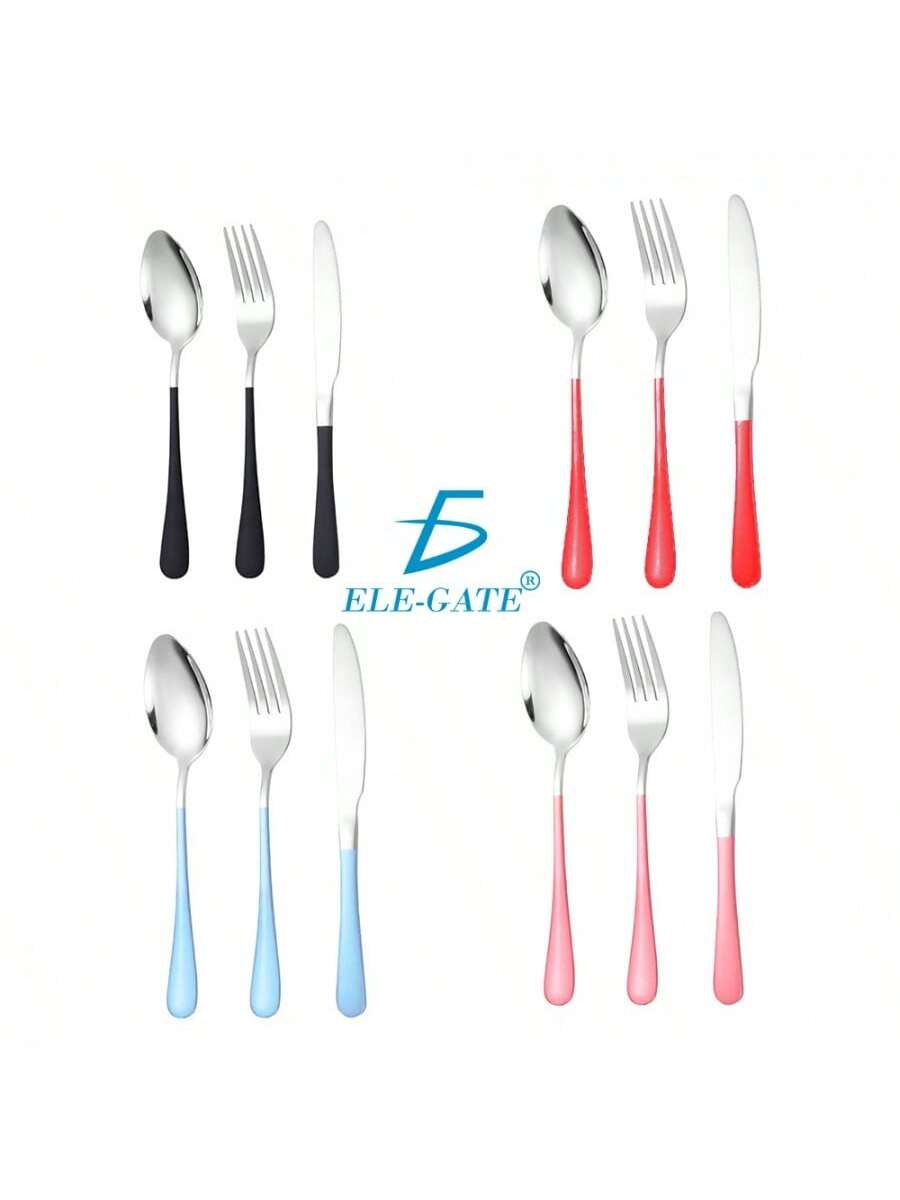 Set de vajilla de acero inoxidable portátil