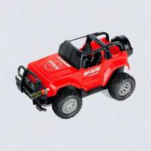 1pc 1/16 Scale Remote Control Off-Road Vehicle, 4-Way Driving, Toy Monster Truck, Rechargeable Racing Car, Children's 4-Direction With LED Lights - Multicolor - View 9