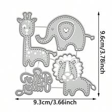 碳钢切割模具，玩具服装装饰切割模具，DIY纸卡工艺品，适用于切割薄材料，贺卡装饰，压花，家居装饰项目 - 銀色 - 查看 18