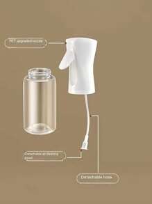 高压连续喷雾瓶，多用途塑料喷雾器，厨房油喷雾器，超细喷雾器，用于园艺、头发造型、清洁、面部保湿，实用工具