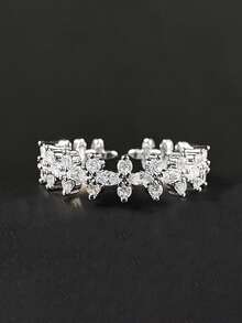 1pc Elegant Ocean Series Sea Turtle Open Ring, Suitable For Summer Beach Vacation - Multicolor - View 10