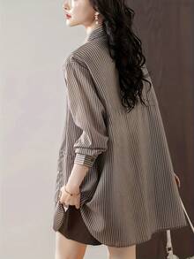 Kardigan damski w dużym rozmiarze, uniwersalny i luźny