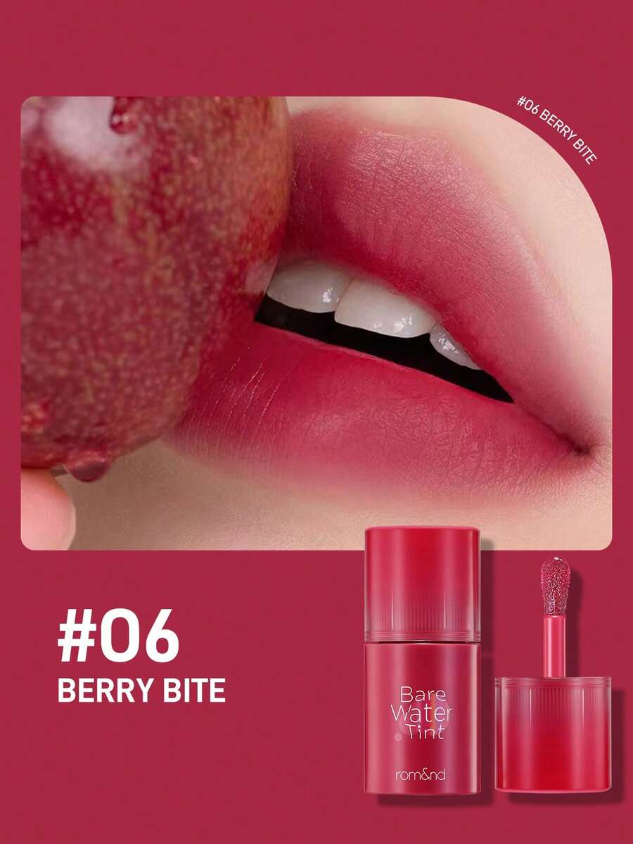 Rom&nd Rom&Nd Moisture-Like Lip Gloss Matte Lipstick Long-Wear Lip Color Moistening Blending Low-Saturation Lip Coloring Liquid Korean Makeup 4.5g/0.16oz