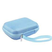 Estuche para reproductor MP3, Estuche para cámara CCD mini, Bolsa de almacenamiento de EVA adecuada para reproductor MP3 NW-A306, auriculares, cable de datos, cargador, unidad USB | Caja de almacenamiento de cámara CCD, adecuada para viajes y vacaciones, esenciales de viaje, estuche de cargador, accesorios de cámara digital, organizador de cables, organizador electrónico, impermeable, portátil para tecnología, para mujeres, para hombres