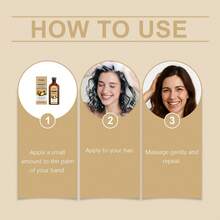 100ml 香薰护发精油 - 摩洛哥坚果油和荷荷巴油混合物，保湿柔顺护发油，适合女性日常造型前使用或夜间修复