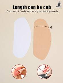 10/20/30pcs Plus Size Women Disposable Non-Woven Thigh Chafing Guards, Soft Breathable Anti-Friction Thigh Protectors, Invisible Sweat-Proof Thigh Sleeves, Suitable For Outdoor Travel, Running, Fitness, Daily Wear, Skin-Friendly Easy To Use, Perfect For Skirts, Shorts, Dresses - Multicolor - View 7