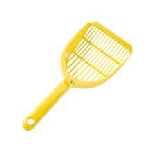 1pc Durable Large Cat Litter Scoop - Efficient And Practical Pet Cleaning Tool, Yellow