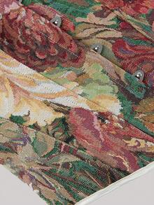 Gorset z koronką w dużym rozmiarze z kwiatowym nadrukiem, vintage, damski, na imprezę świąteczną, na Oktoberfest w Monachium, Halloween, Boże Narodzenie, Nowy Rok, Walentynki