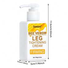 100g 蜜蜂紧致霜，不油腻，紧致保湿，适用于手臂、大腿和腹部，所有肤质，蜜蜂提取物