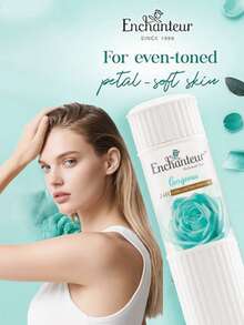 Enchanteur Enticing Perfumed Talc Powder , 24H Long-Lasting Dryness,Refreshing Feel,Relieve Itching,Long-Lasting Fragrance,Fine Powder Texture, Enhance Skin Texture, Floral Scent, Soft And Smooth Skin,Skin Radiance, Lasting Perfume, Body And Face Use, Romantic Perfume,Suitable For All Skin Types, Ideal For Daily Use,Before Bed Or After Showering,After Exercise. - Fresh and Delicate Floral Fragrance - View 3