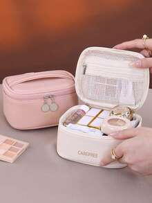 Fashion Women's Multifunctional Cosmetic Bag, Large Capacity Travel Toiletry Bag, Portable Reinforced Handle, Premium Zippered Makeup Organizer Bag, Room Decor, Bags, Makeup Bag, Travel, Make Up Bag, Travel Essentials, Organizer, Storage, Travel Essential, Makeup Organizer, Makeup Bag, Toiletry Bag, Desk Organiser, Cosmetic Bag, Makeup Bag Make Up Pouch, Make Up Bags, Makeup Bag, Travel, Makeup Pouch, Bag, Make Up Pouch, Travel Essentials, Makeup Bags, Travel Essential, Small Makeup Bag,Makeup Pouch,Cosmetic Bag,Travel Essential,Large Capacity,Large Makeup Bag