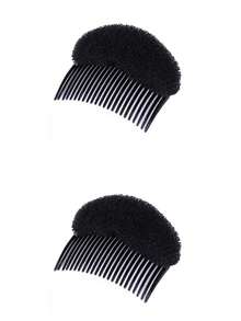1pc Women Sponge Volume Bump Inserts Hair Bases Charming Bump It Up Volume Inserts Hair Comb Sponge Bun Hair Pad Accessories Hair Bun Maker Do Beehive Hair Styler Tool Best Christmas Gift For Girls, Hair Styling, Hair Stuff ,Hair Accessories, Hair Styling Kit, Hair Tool Kit, Hairstyling Set ,Hair Styling Tools - Multicolor - View 14