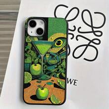 Fundas de imitación para teléfono con orificios grandes y diseño de vaso alto. Compatibles con las series 16 Pro, 16, 15 Pro, 14, 14 Plus, 14 Pro, 13, 13 Pro, 12 Pro y 11/11 Pro. Regalos para cumpleaños y celebraciones. - Blanco - Ver 3