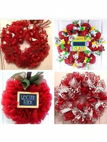 Rotoli di nastro in rete dorata da 26 cm x 9 m per decorazioni fai-da-te di alberi di Natale, corone floreali, decorazioni per la casa, decorazioni natalizie, decorazioni per la stanza, decorazioni natalizie invernali, regali di Natale, decorazioni natalizie