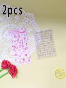 Transparent & Pink Rabbit