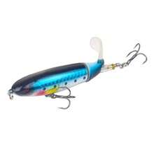 1 Pc 13g Topwater Fishing Lure Whopper Popper Artificial Bait Hard Plopper Soft Rotating Tail Fishing Tackle Fishing Bait
