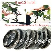 Sârmă de aluminiu pentru bonsai, formă de bonsai, suport pentru plante, sârmă de antrenament pentru bonsai, 1/2/3/4/5/6/7 mm, accesorii de grădină pentru modelarea plantelor
