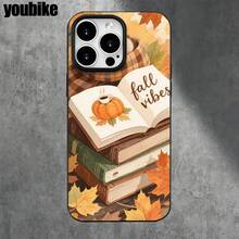 Libros, bufandas, fundas y protectores para teléfono con diseño de hojas de arce y orificios grandes, compatibles con phone 16 Pro Max, 16, 15 Pro, 14, 14 Plus/14 Pro Max, 13, 13 Pro, 12 Pro, 11/11 Pro. Regalos para cumpleaños y festividades - Blanco - Ver 8