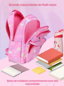 New Color Waterproof Children's School Bag For Girls - Ngẫu nhiên - Xem 8