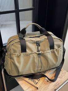 Large Capacity Short Trip Bag For Women, Lightweight Expandable Handbag, Sports Gym Bag, Travel Maternity Hospital Bag