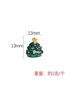 1pc Mini Santa Claus Cup Miniature Food Toy Scene DIY Resin Accessory Decor Dollhouse Toy Accessory - Multicolor - View 12