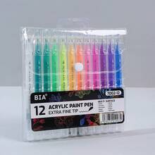 1pc High-Quality Colorful Journaling Pen, Art Student Drawing Gel Pen, Available In 12/24/36 Colors, Water-Based Pen, For DIY Planner, Painting, Doodle, Large Capacity Colored Pen, Marker Pen