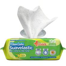 Kleenbebé Suavelastic Toallitas Húmedas para Bebé, Paquete con 198 piezas (2 paquetes de 99 toallitas c/u) - 1 - Ver 3
