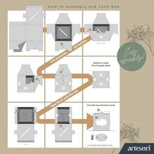 EstiloARTESORI Caja RúStica Para Tarjetas De Boda Con Pegatinas Para Tarjetas Y Ranura Para Caja Grande, Caja De Regalo Para Tarjetas De Boda En RecepcióN, CumpleañOs, Baby Shower, Fiesta De GraduacióN,VersióN Mejorada - 1 - Ver 4