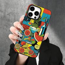 Fundas para teléfono con diseño de limón y orificios grandes. Compatibles con phone 16 Pro, 15 Pro, 14, 14 Plus, 14 Pro, 13, 13 Pro, 12 Pro y 11/11 Pro. Regalos para cumpleaños y celebraciones. - Blanco - Ver 6