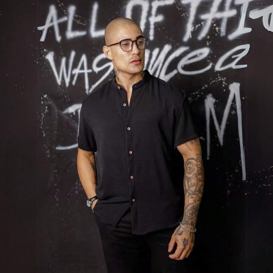 Camisa Masculina Gola Padre Manga Curta Promoção Dia dos Pais