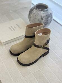 Women Equestrian Boots - Sand Color - View 1