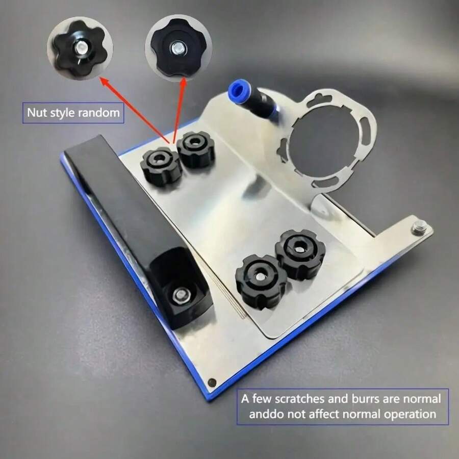 45 Degree Stainless Steel Manual Edging Bracket For Stone And Tile Cutting - Precision Tool Set, Preferred By Craftsmen And Professional Masons, Durable Structure, Tile Cutting Tool - 1 - View 1